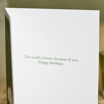 Card - A possibility was born