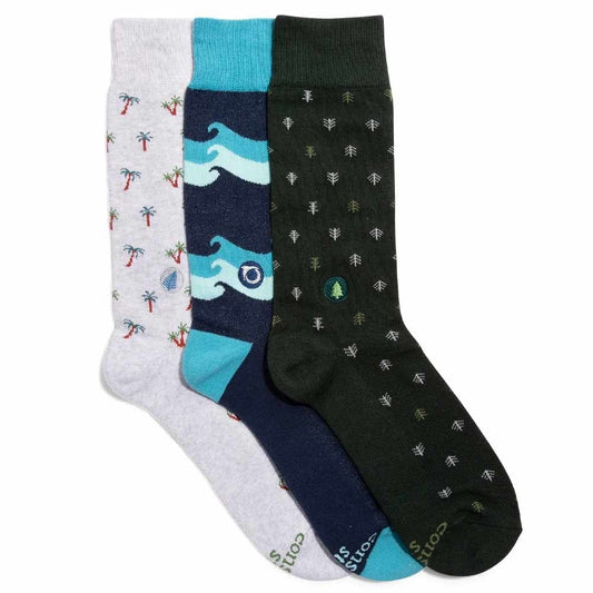 Conscious Step Collection 3pk - Socks That Protect The Planet