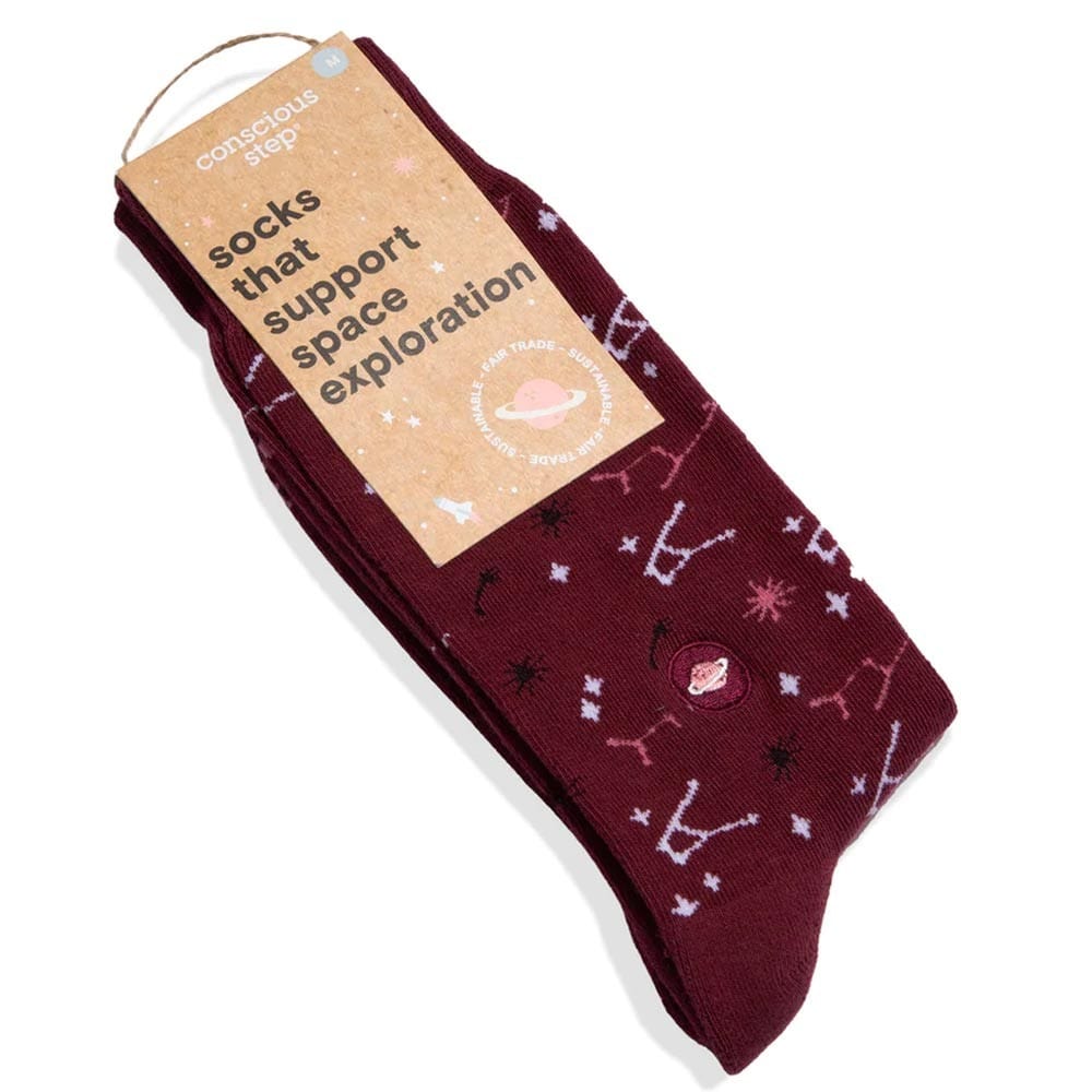 Conscious Step Socks That Support Space Exploration - Constellations