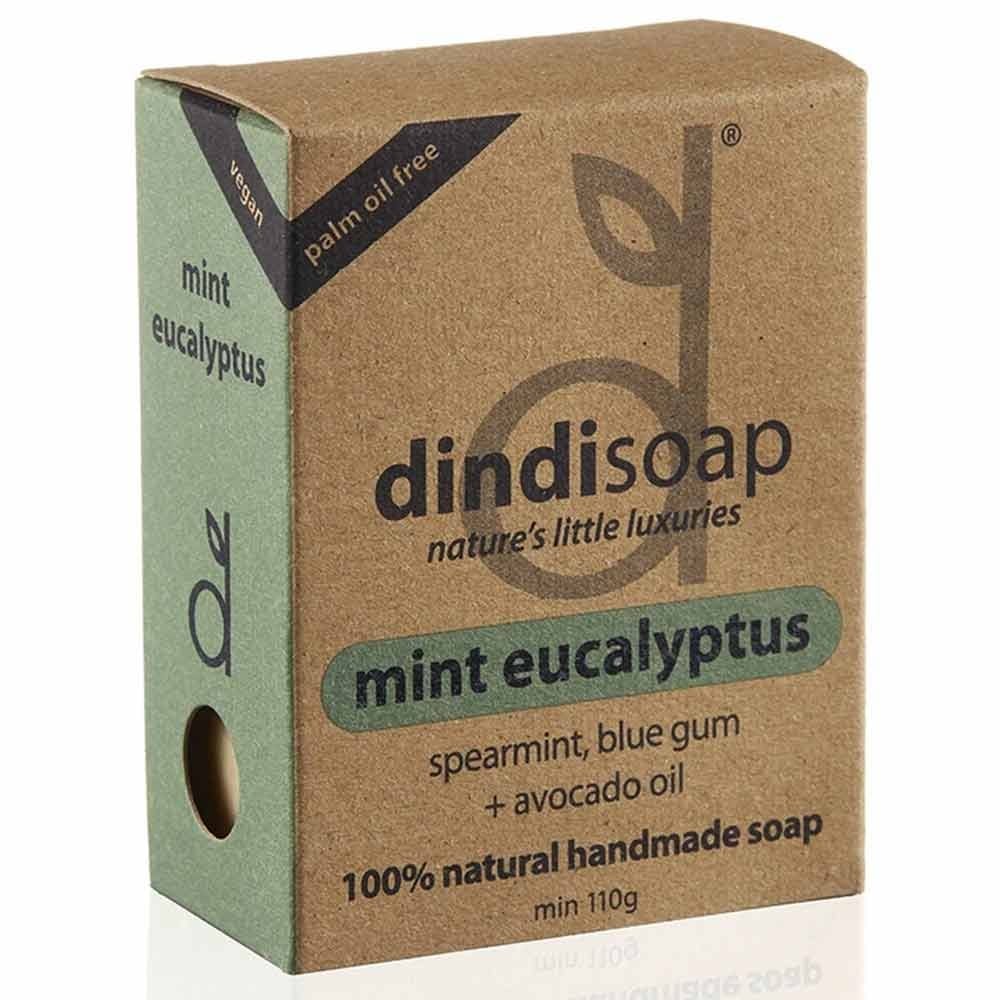 Dindi Naturals Boxed Soap Bar 110g - Mint Eucalyptus