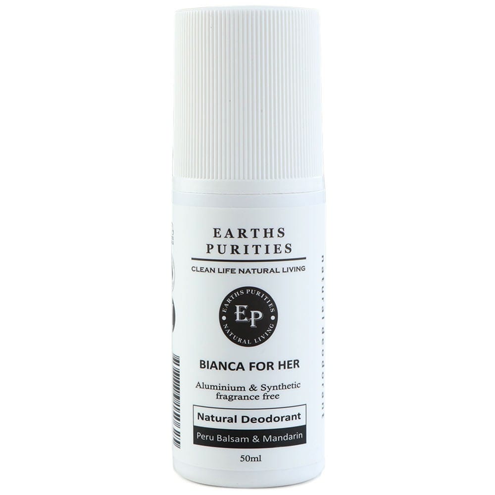 Earths Purities Roll-On Deodorant - Bianca For Her