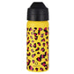 EcoCocoon Stainless Steel Water Bottle 500ml - Leopard Spots