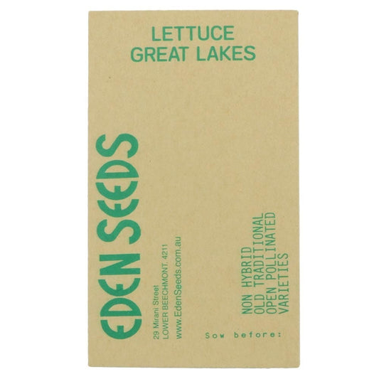 Eden Seeds - Great Lakes Lettuce