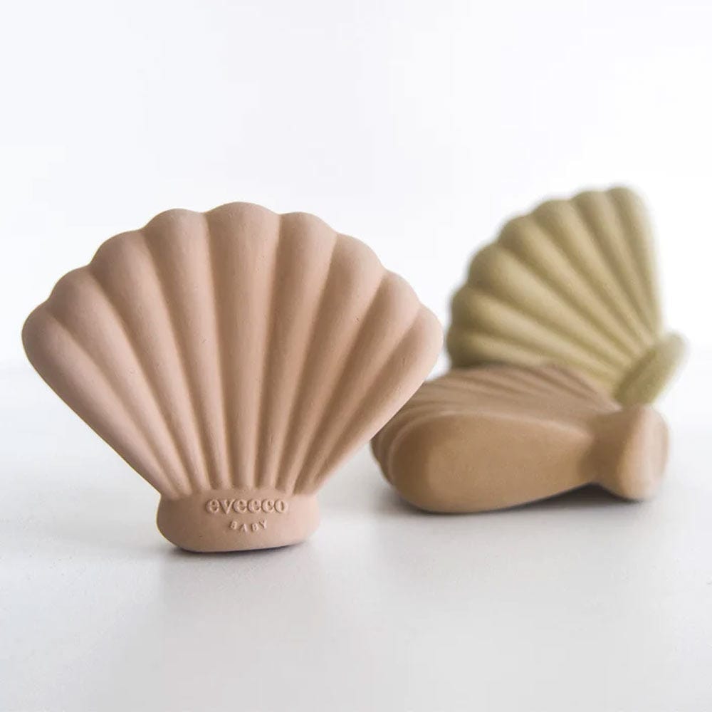 Eveeco Baby Natural Rubber Shells Trio
