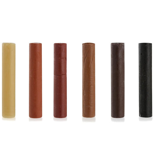 Gilly's Beeswax Filler Sticks 6pk - Mix Colours