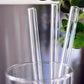 Glass Straw Australian Made 9mm Straight - Clear