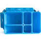 Go Green Snack Box 5 Compartment - Blue