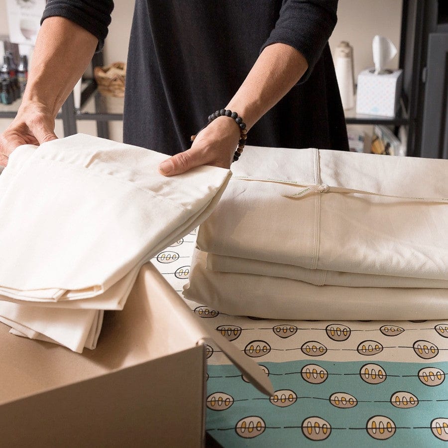 Hemp-Organic Cotton Sheet Set - Single