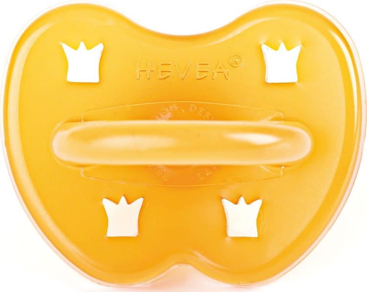 Buy Hevea Natural Rubber Dummy Soother Rounded months+ Crown