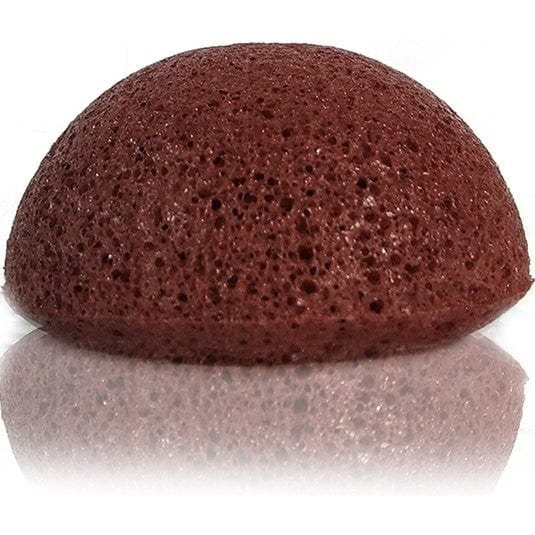 KUU konjac sponge - french red clay for dry skin