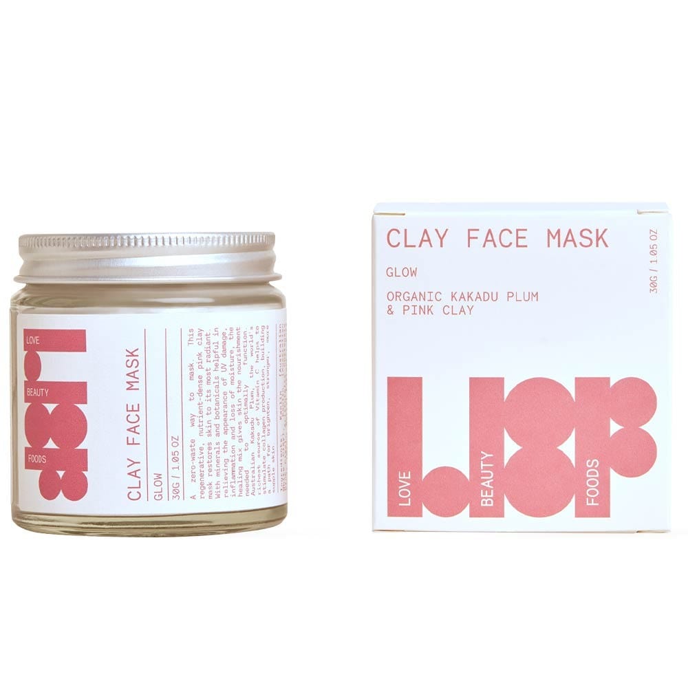 Love Beauty Foods Clay Face Mask 30g - Glow