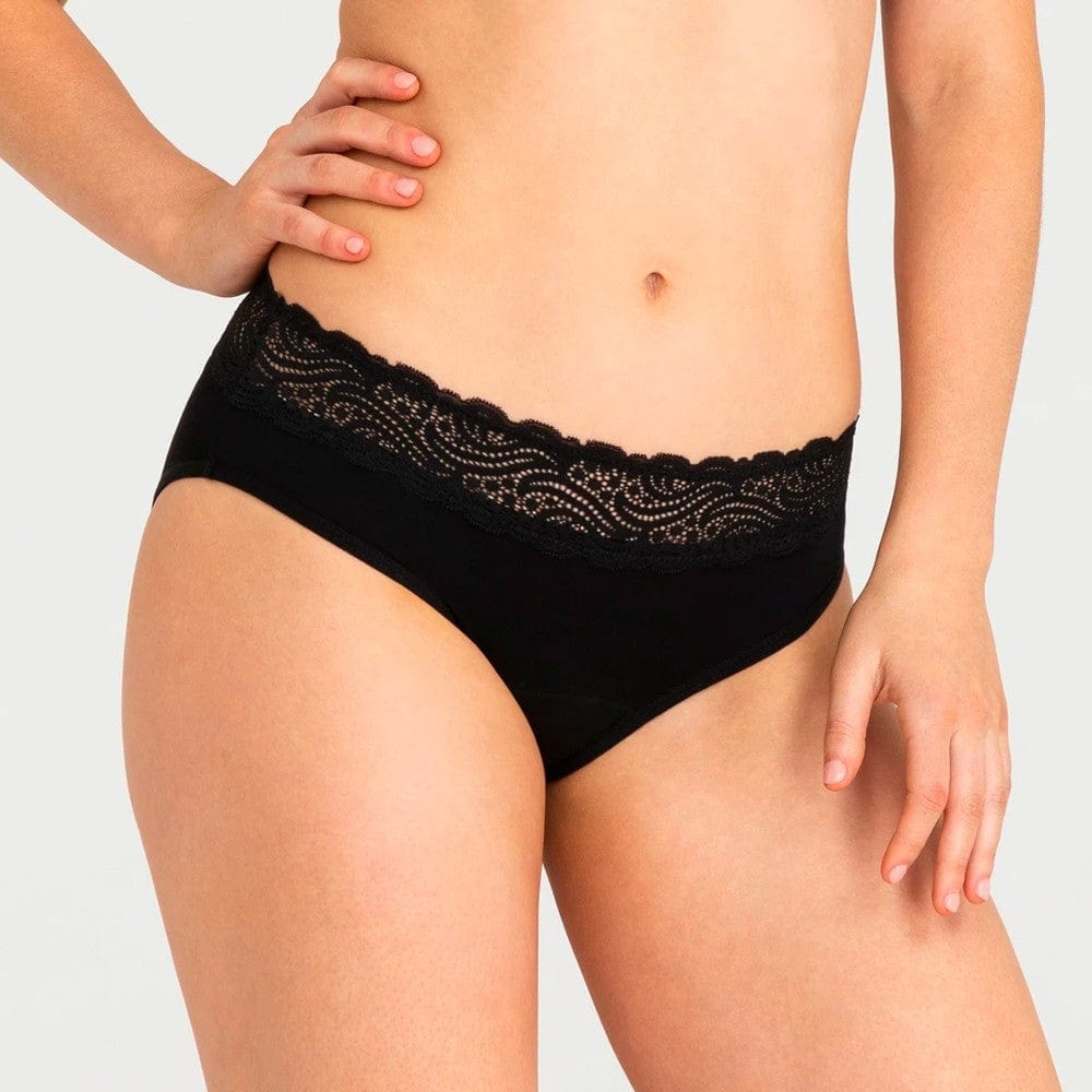 Secret Treasures Women's Bikini Panties 1 Pair Size XL Lace Leaf