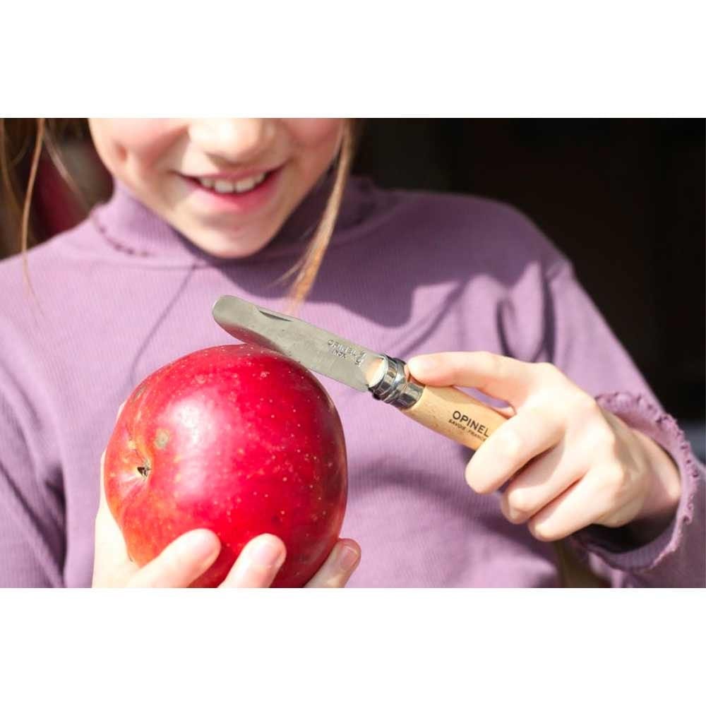 My First Opinel No.07 Round Ended Pocket Knife - Natural