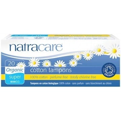 Natracare organic cotton tampons (super)