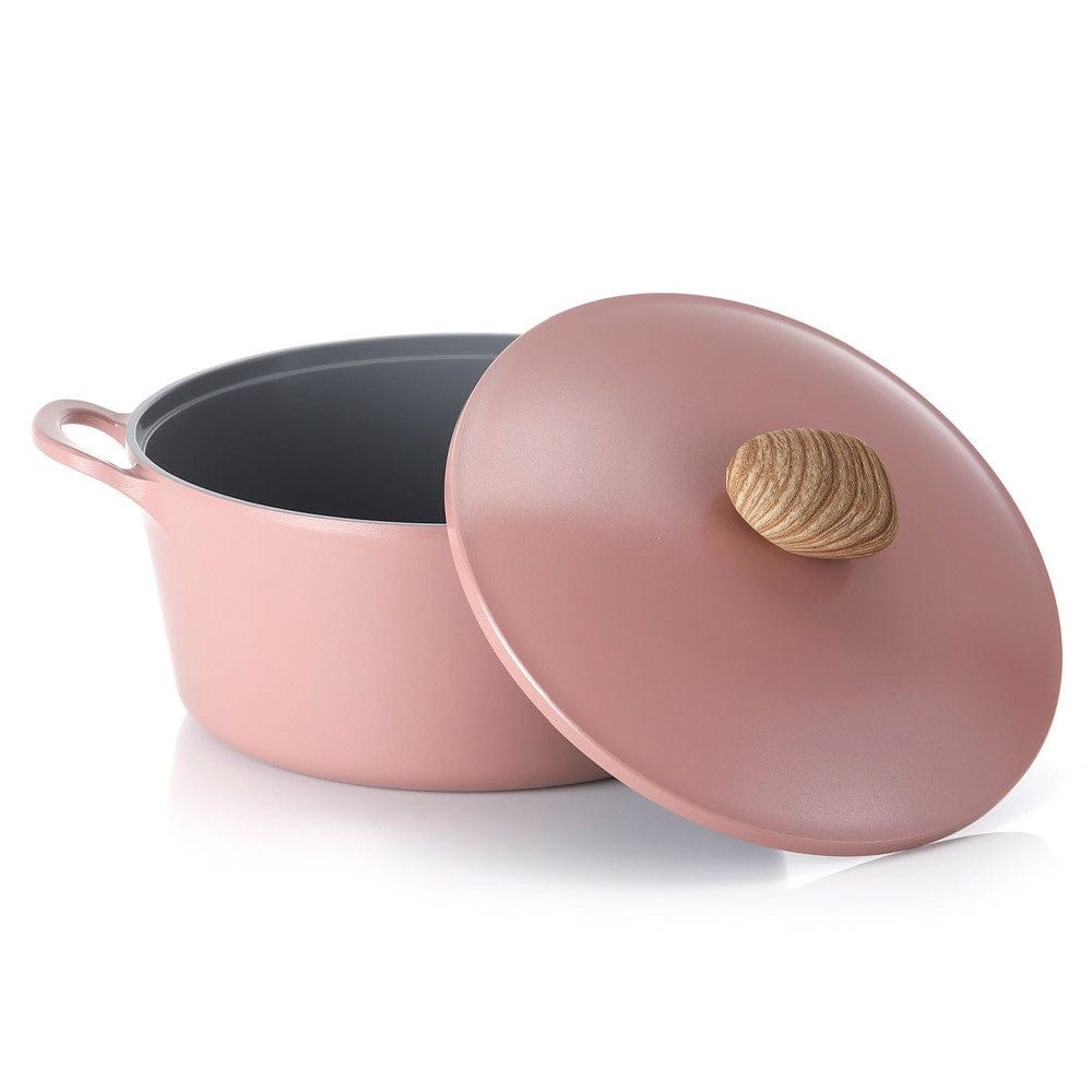 Neoflam Retro 26cm Stockpot - Pink Demer