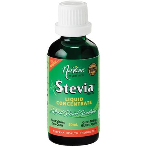 Nirvana Organics Certified Organic Stevia Liquid