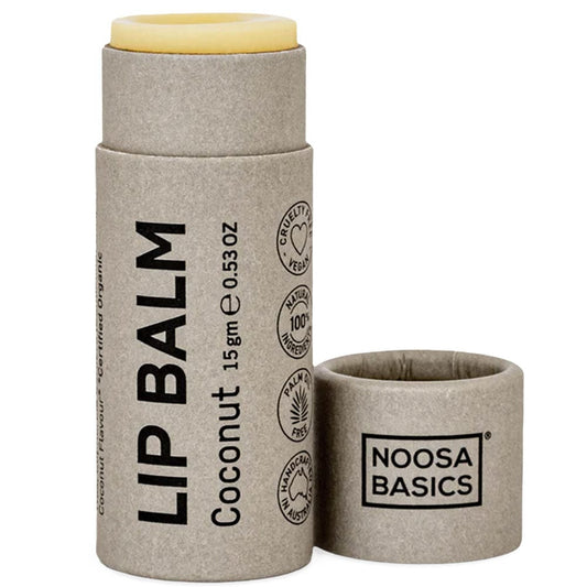 Noosa Basics Organic Lip Balm - Coconut 15g