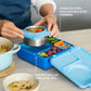 OmieBox Hot & Cold Bento Lunch Box V2 - Blue Sky
