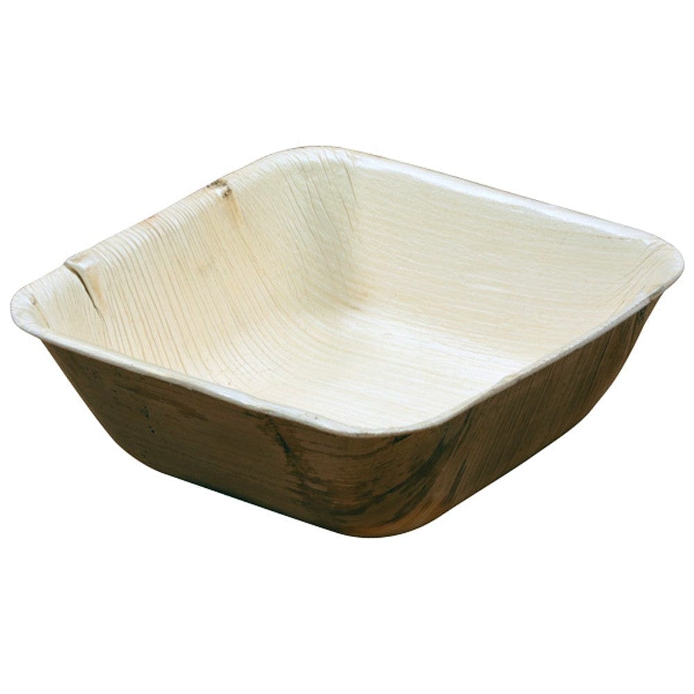 Palm Leaf Small Bowl 25pk - Square