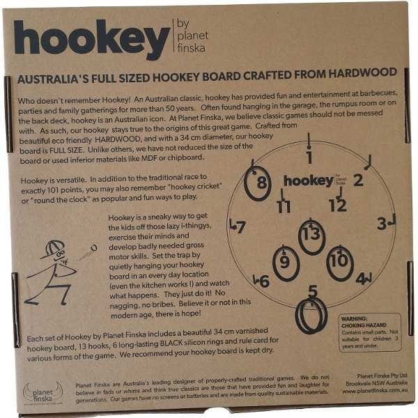 Planet Finska Hookey Board with Black Rings