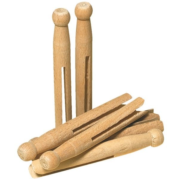 Wooden Clothes Pegs (25)