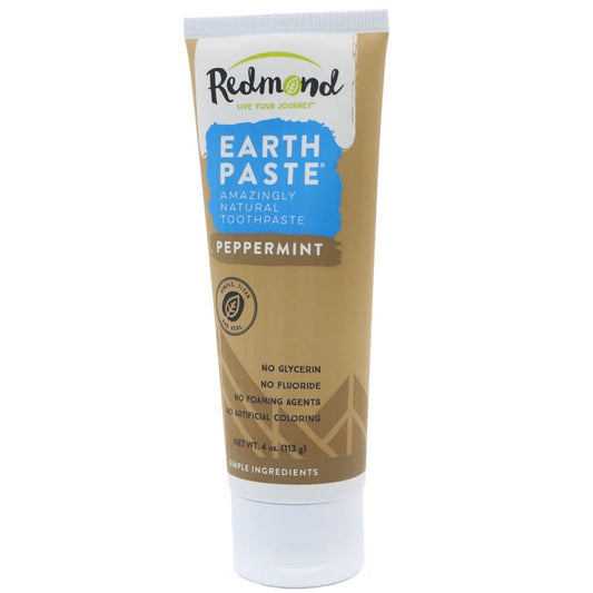 Redmond's Earthpaste Natural Toothpaste - Peppermint