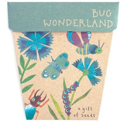 Sow 'n Sow Gift of Seeds Greeting Card - Bug Wonderland