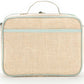 SoYoung Raw Linen Insulated Lunch Box - Forest Friends