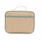 SoYoung Raw Linen Insulated Lunch Box - Green Stegosaurus