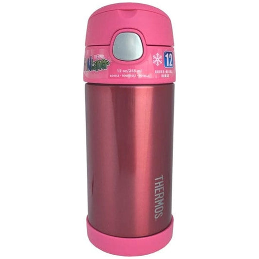 Thermos FUNtainer Insulated Stainless Steel Bottle 355ml - Pink