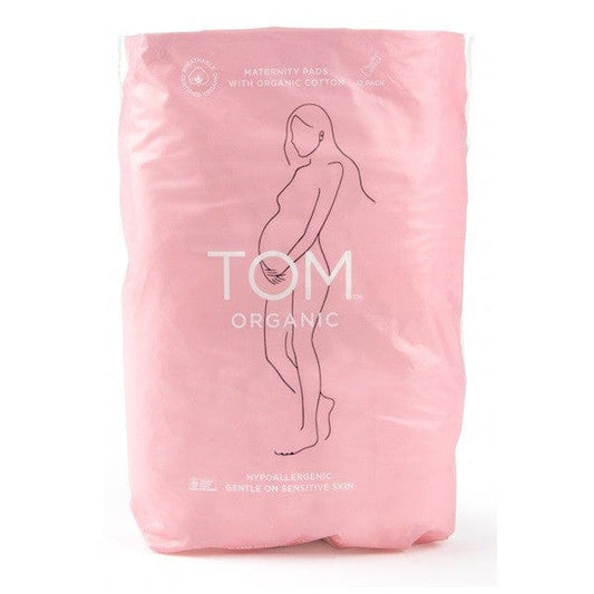Tom Organic Cotton Maternity Pads 12pk