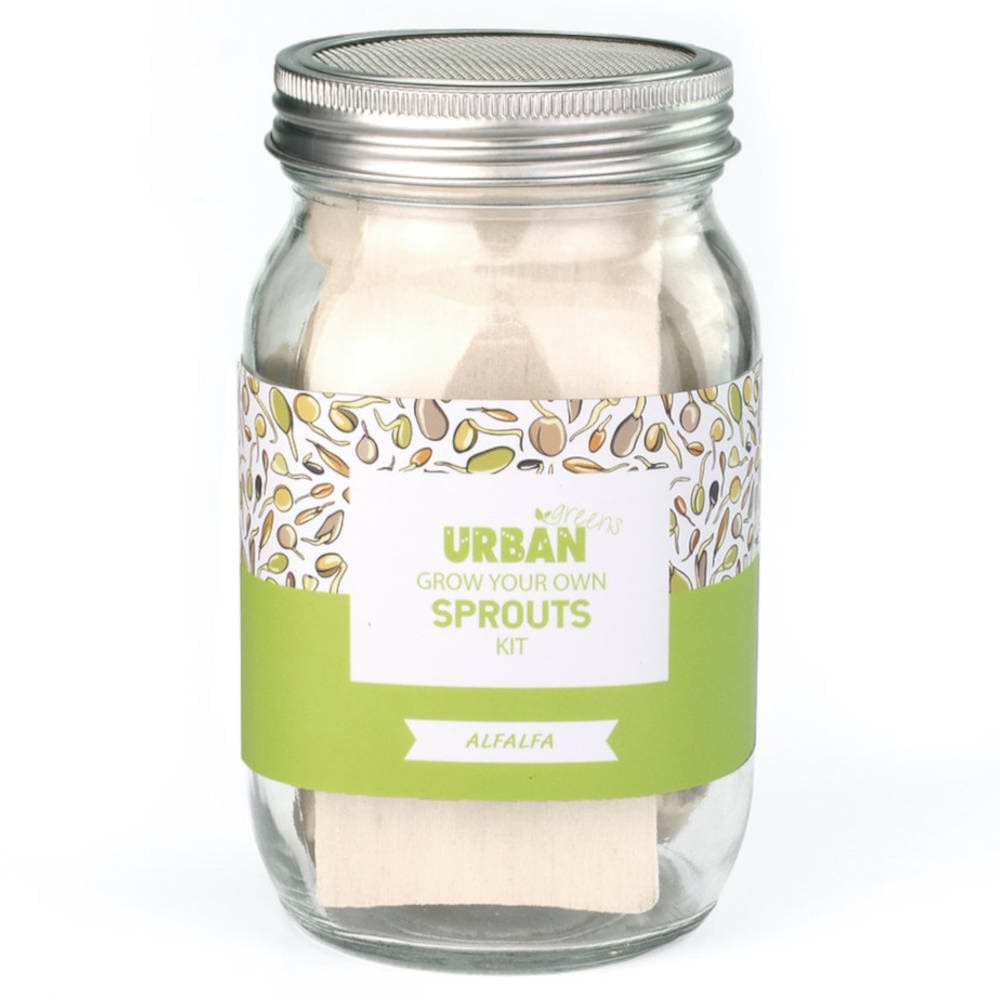 UrbanGreens Sprout Jar Kit - Alfalfa