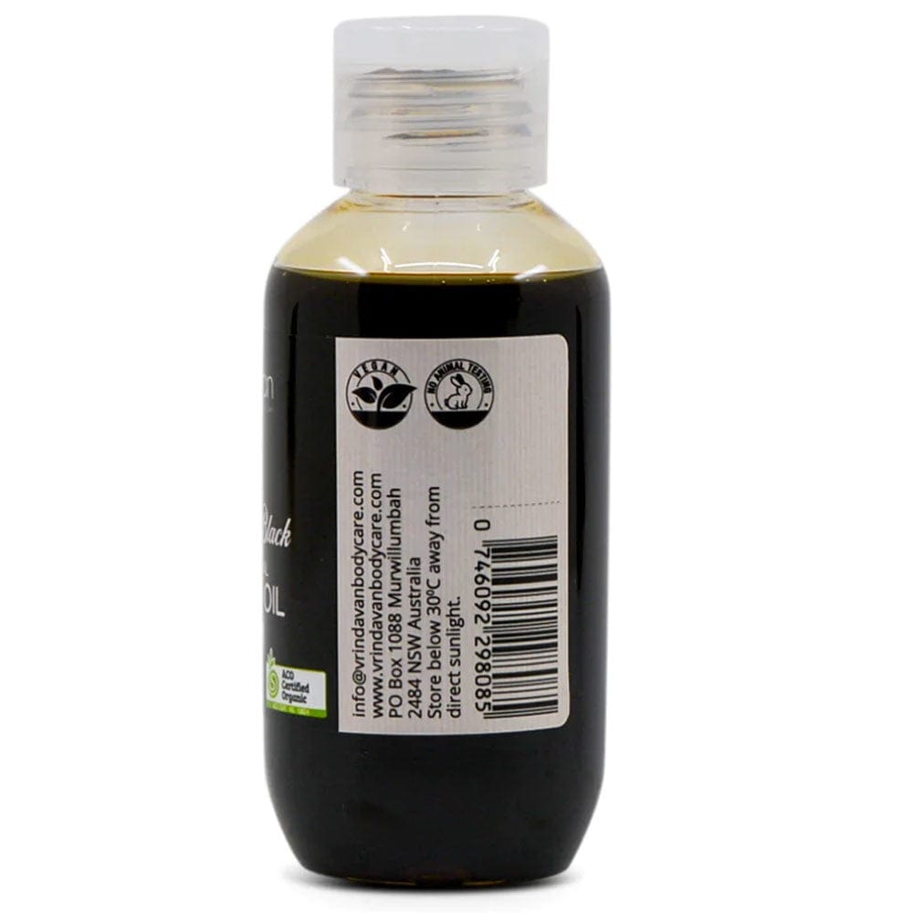 Vrindavan Jamaican Black Castor Oil 100ml - Extra Dark (Unrefined)