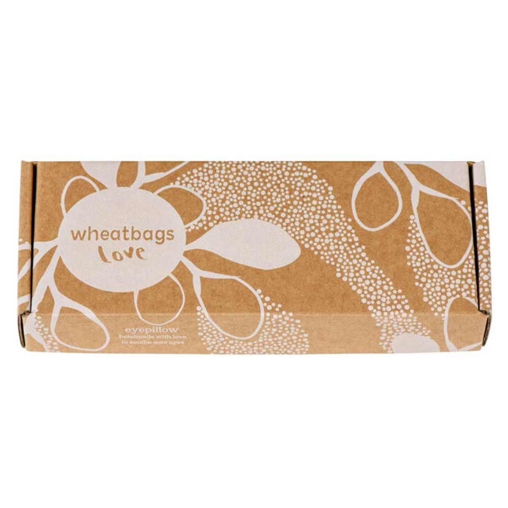 WheatBags Love Linen Luxe Lavender Eye Pillow - Slate