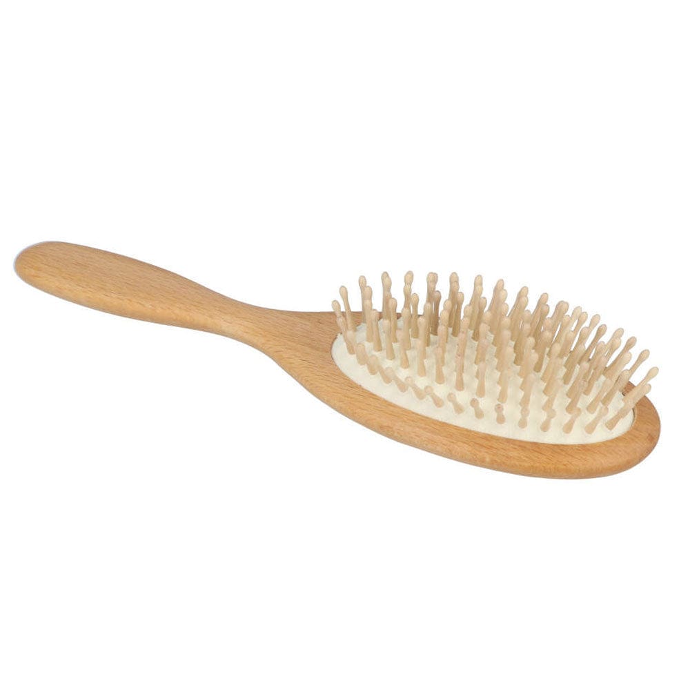 Wooden Hair & Scalp Brush - Oval
