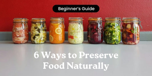 6 Ways to Preserve Food Naturally: A Beginner's Guide to Fermentation, Pickling, and More