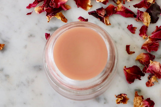 DIY Pretty Petals Rose Perfume Balm