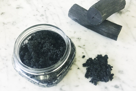 Activated Charcoal DIY Body Scrub