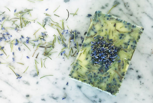 DIY Rosemary & Lavender Bath Melts