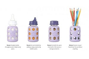 Glass baby bottles
