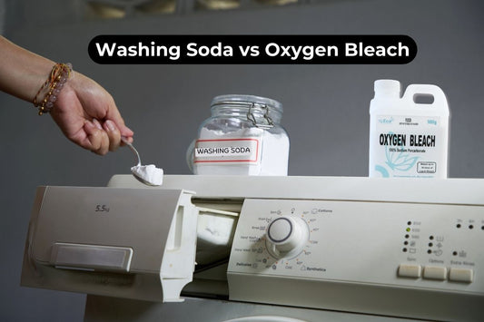 What Is The Difference Between Washing Soda and Oxygen Bleach (Sodium Percarbonate)?