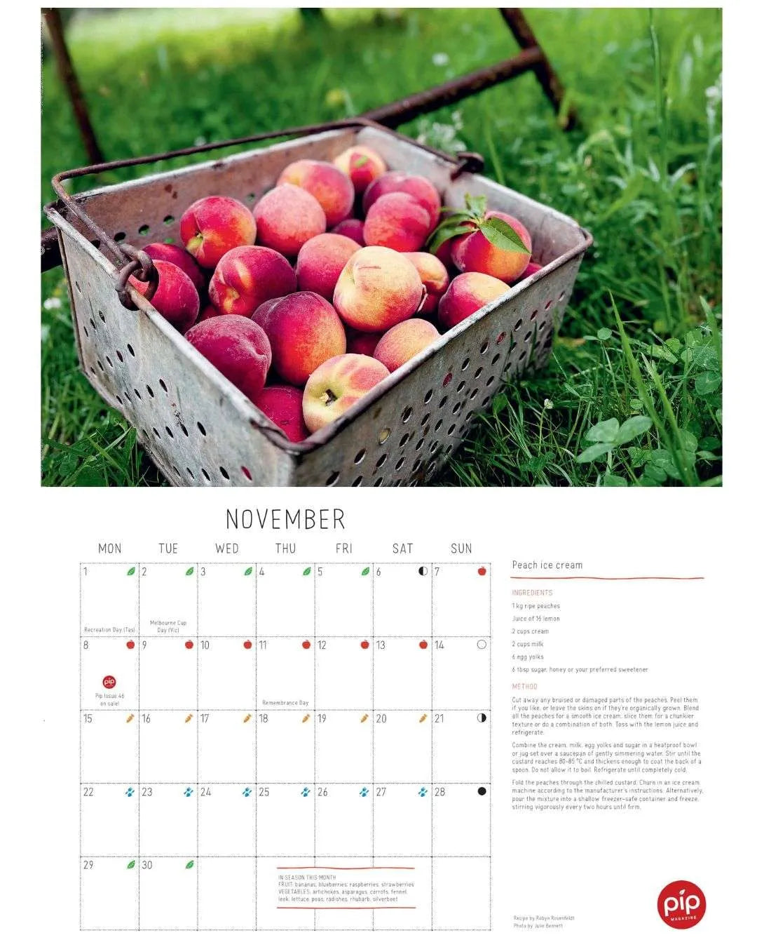 2027 Pip Kitchen Garden Calendar