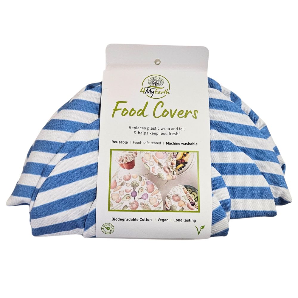 4MyEarth Reusable Cotton Food Cover - Set of 4