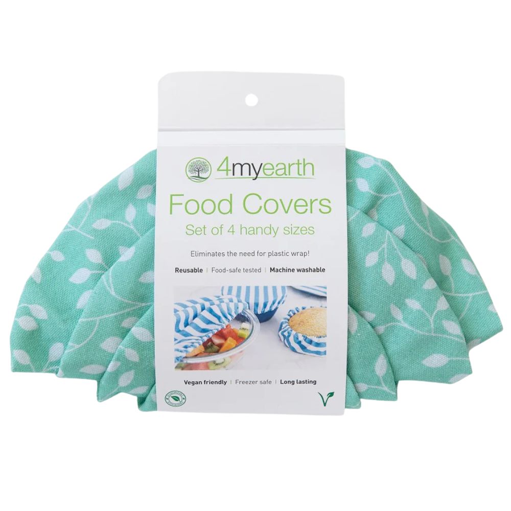 4MyEarth Reusable Cotton Food Cover - Set of 4