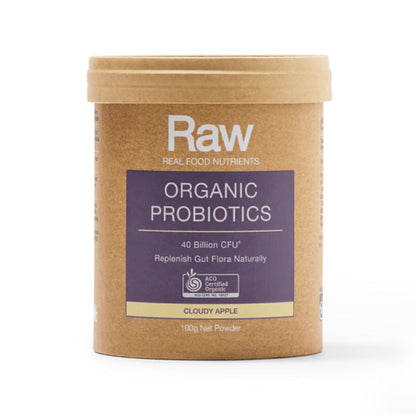 AMAZONIA Raw Organic Probiotics Cloudy Apple