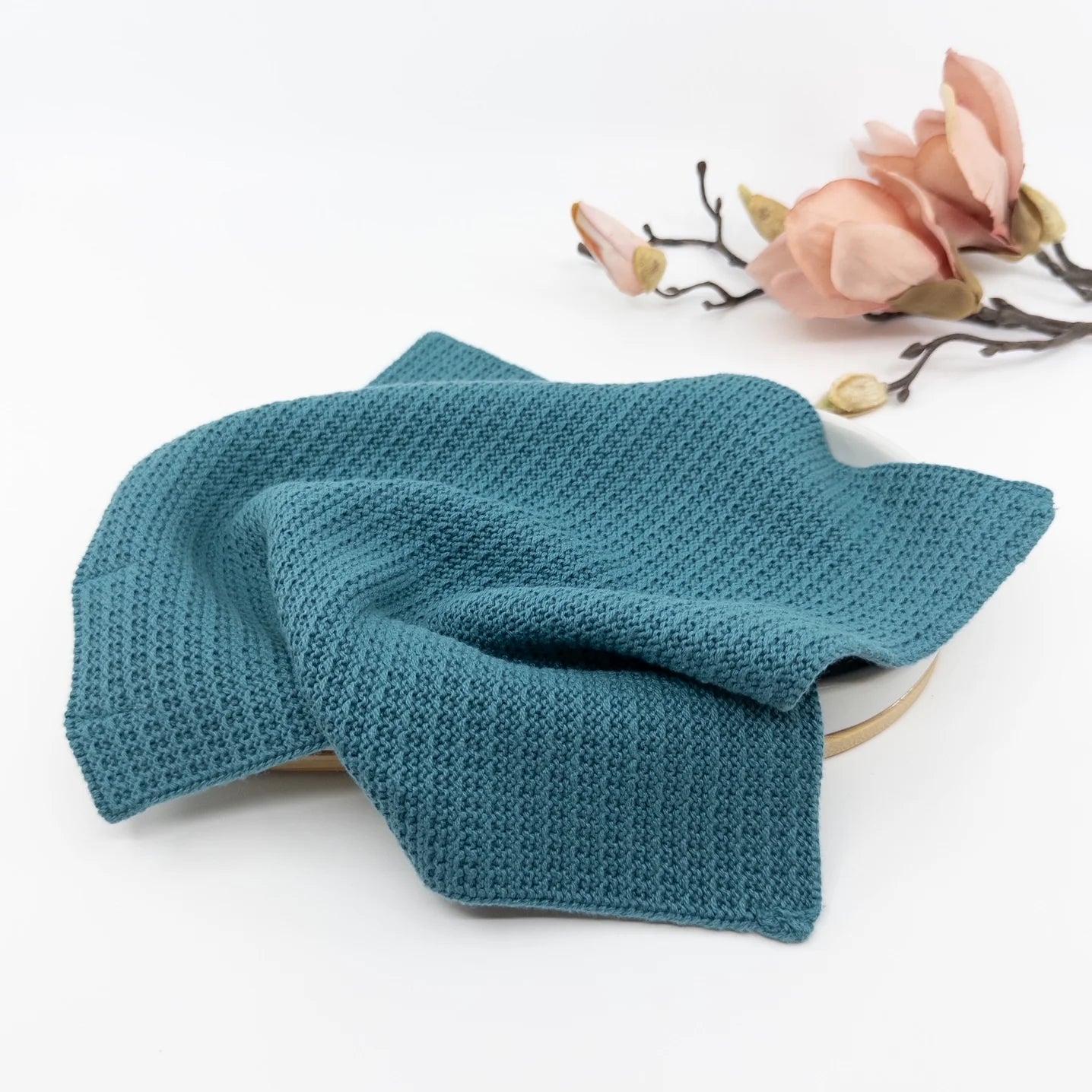 Ecovask Face Cloth 2pk Organic Cotton