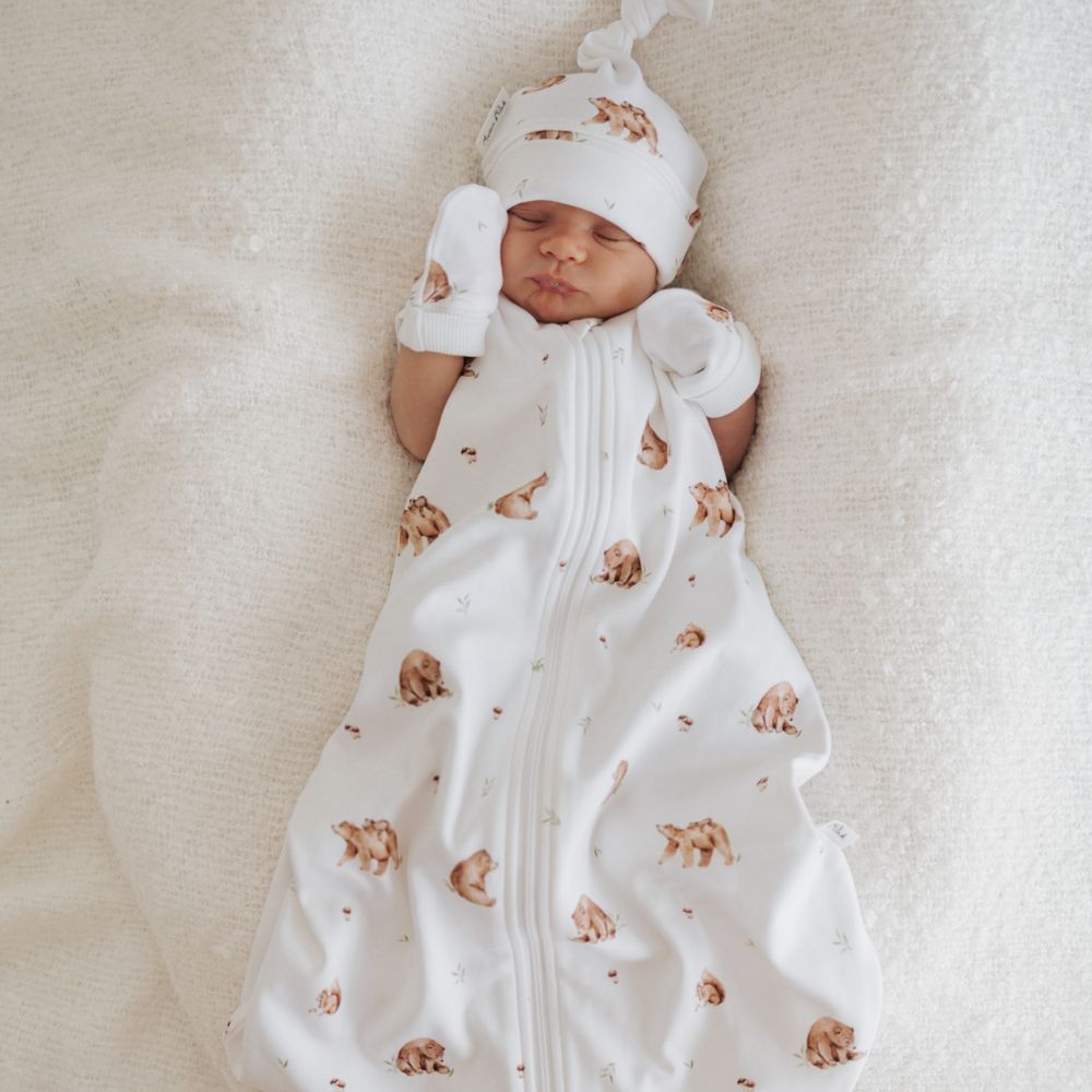 Aster & Oak 5 Piece Organic Cotton Gift Box Set - Little Bear