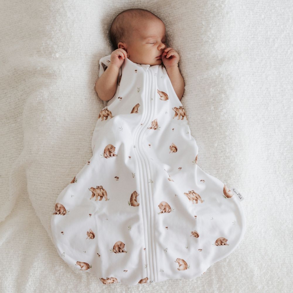 Aster & Oak 5 Piece Organic Cotton Gift Box Set - Little Bear