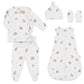 Aster & Oak 5 Piece Organic Cotton Gift Box Set - Little Bear