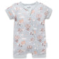 Aster & Oak Flying Friends Zip Romper